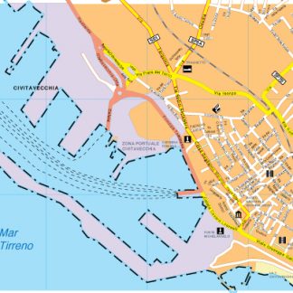 Civitavecchia – Netmaps. Mapas de España y del mundo